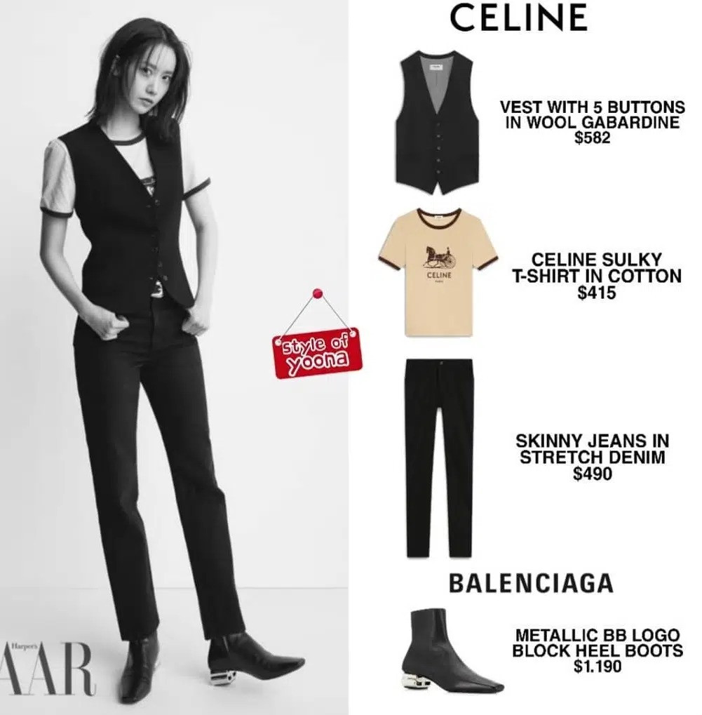 Đỉnh như Lisa: Một set đồ mà đụng hàng tới hai “tường thành sắc đẹp” Song Hye Kyo, Yoona ảnh 3