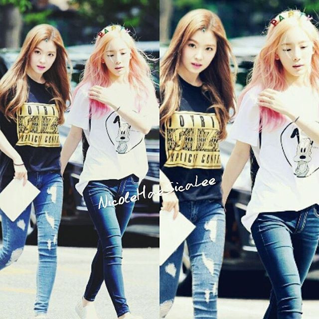 Cư dân mạng lại tranh cãi về chiều cao của Taeyeon (SNSD) và Irene (Red Velvet) ảnh 1