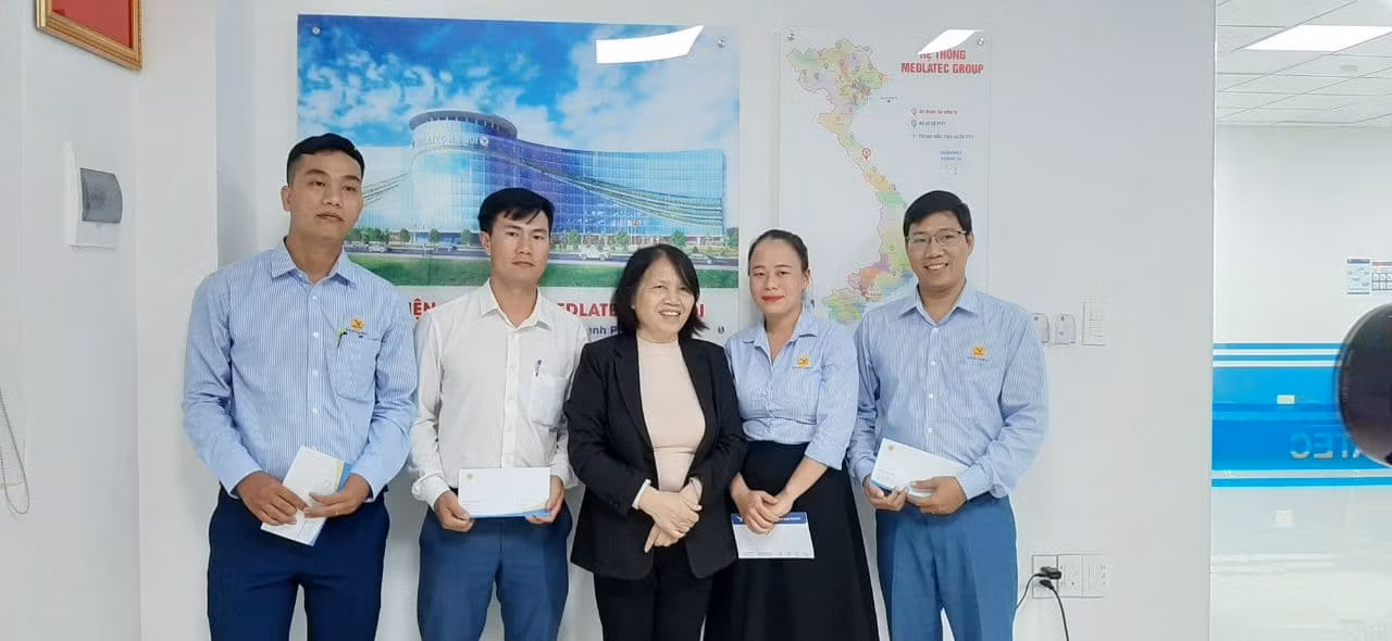 Nặng tình nhân ái của tập thể cán bộ nhân viên MED GROUP vì khúc ruột miền Trung ảnh 5