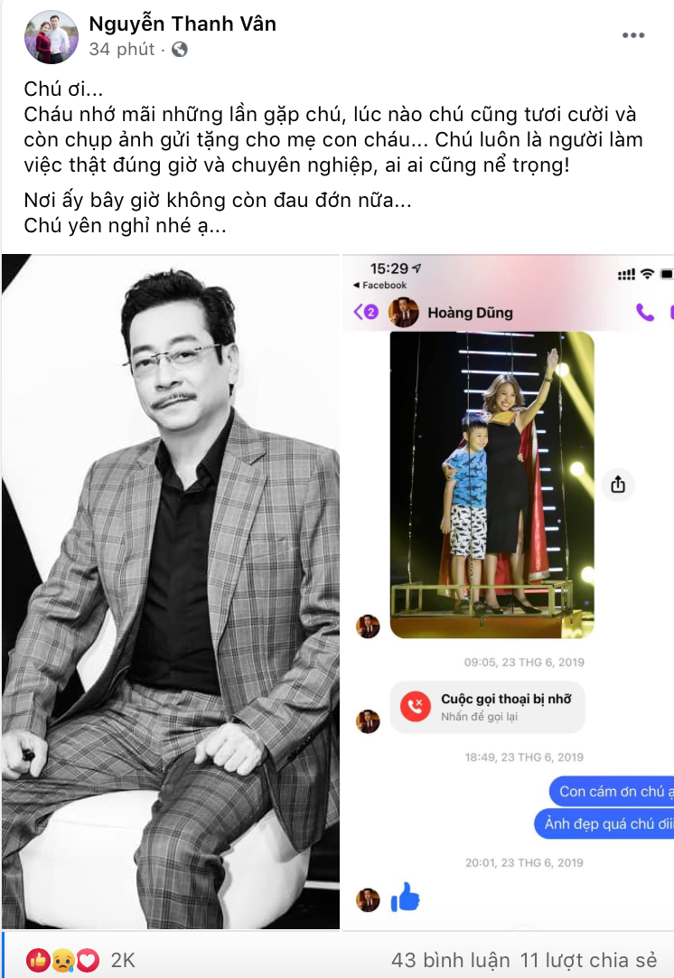 Showbiz Việt và khán giả bàng hoàng khi biết tin “Người Phán Xử” Hoàng Dũng qua đời ảnh 8