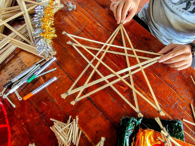 Cùng Realme 7 Pro trở về tuổi thơ rực rỡ với lồng đèn Trung Thu cùng giấy màu, thanh tre ảnh 6