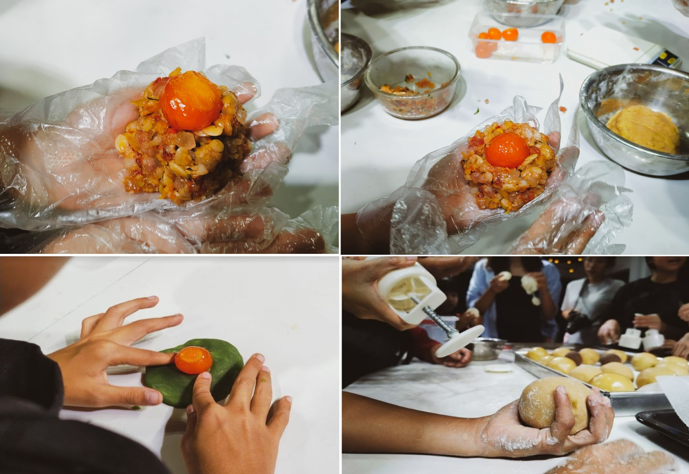 Khoảnh khắc lần đầu làm bánh Trung Thu của các em ở lớp học tình thương Rạch Ông ảnh 7