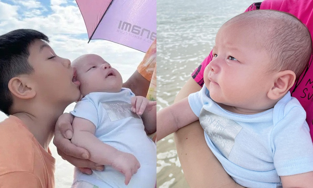 Hồ Ngọc Hà khoe ảnh cận mặt con trai Leon, cư dân mạng bất ngờ có chung phản ứng ảnh 2