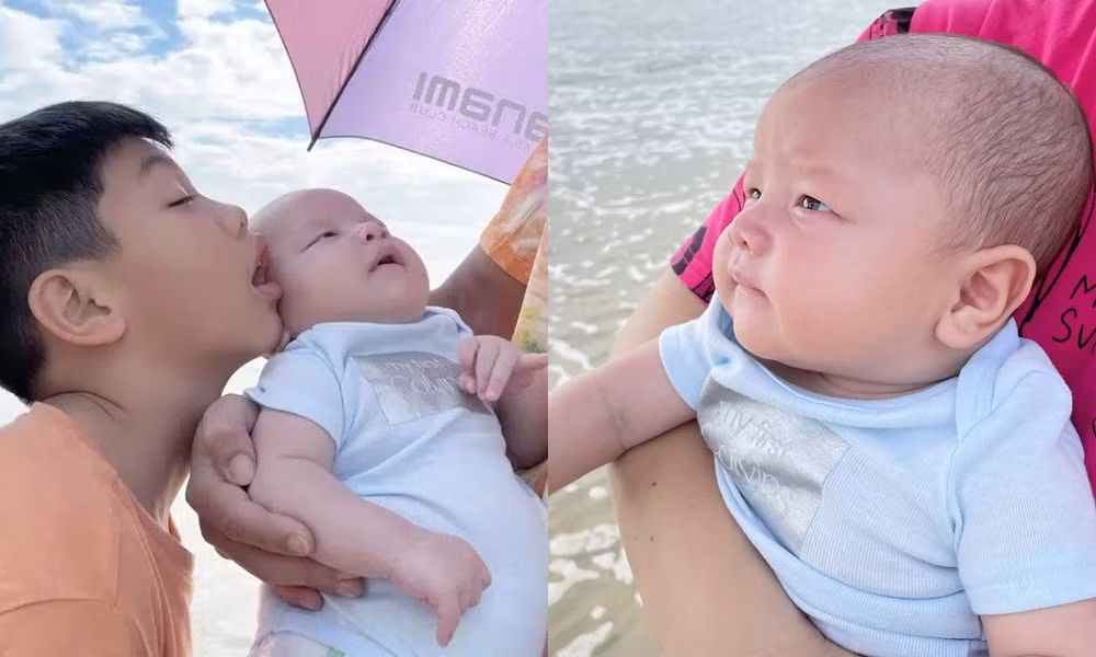Hồ Ngọc Hà khoe ảnh cận mặt con trai Leon, cư dân mạng bất ngờ có chung phản ứng ảnh 2