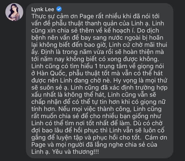 Lynk Lee chấp nhận mạo hiểm phẫu thuật thêm lần nữa để được là con gái trọn vẹn ảnh 3
