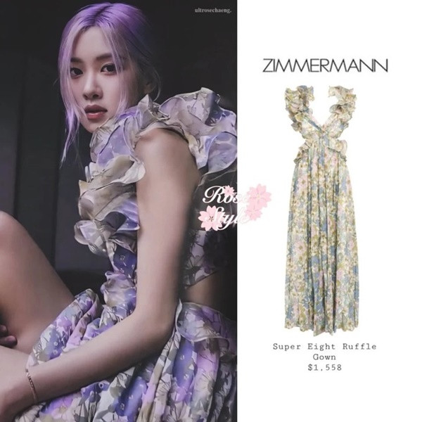 Chắc chắn Rosé (BLACKPINK) không ngờ đến điều này khi diện đồ fan tặng để chụp sách ảnh ảnh 3