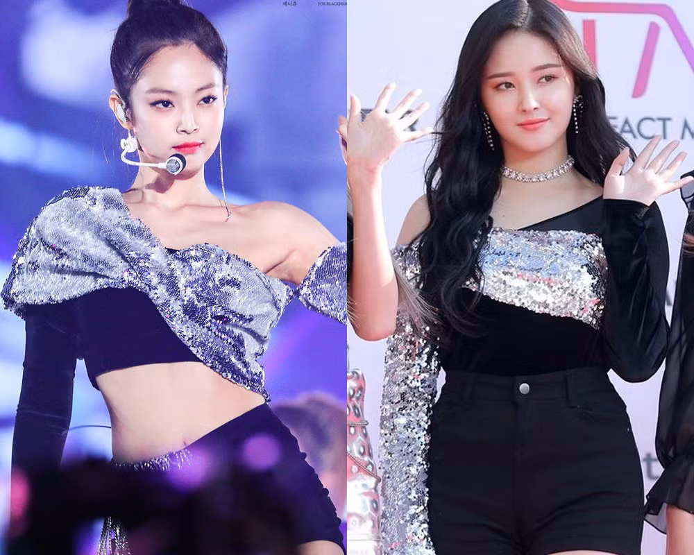 Nhan sắc không hề kém cạnh nhưng vì đâu Nancy mất điểm trước BLACKPINK khi đụng hàng? ảnh 3