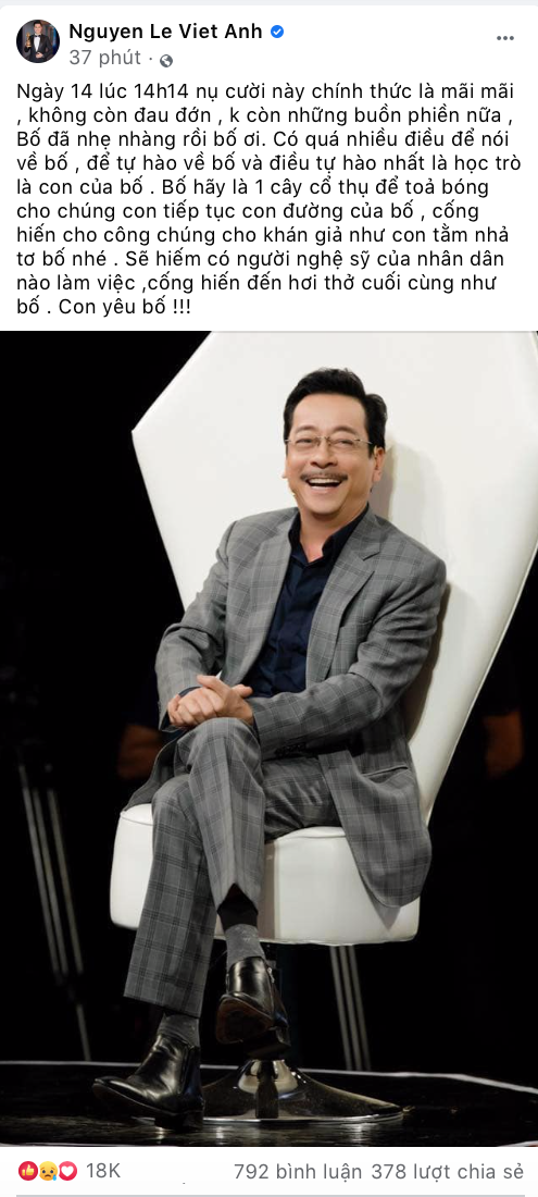 Showbiz Việt và khán giả bàng hoàng khi biết tin “Người Phán Xử” Hoàng Dũng qua đời ảnh 9