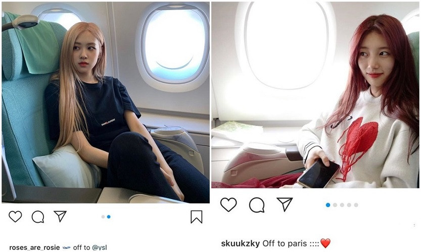 Netizen phát hiện Suzy và Rosé (BLACKPINK) lộ “bằng chứng hẹn hò” tại Paris ảnh 3