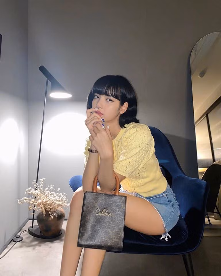 Đăng ảnh khoe túi mới, Lisa (BLACKPINK) chú thích thêm gì khiến cư dân mạng khen hết lời? ảnh 1