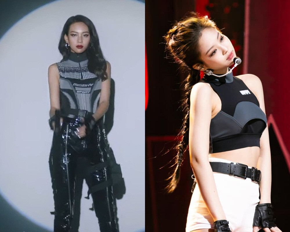 Hết đụng hàng ở show thời trang, Phí Phương Anh lại bị nghi sao chép Jennie trong MV mới ảnh 3