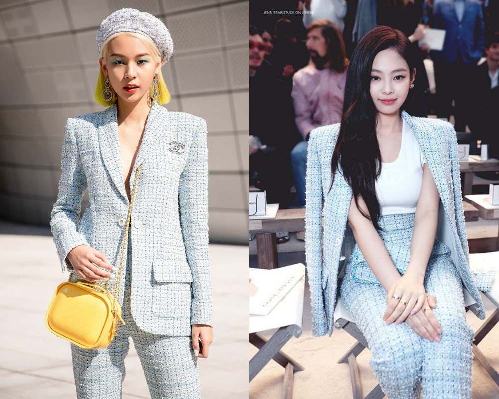 Hết đụng hàng ở show thời trang, Phí Phương Anh lại bị nghi sao chép Jennie trong MV mới ảnh 7
