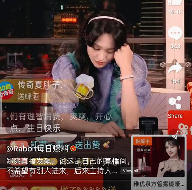 Bán hàng livestream trở thành nghề mới, đúng chuẩn “việc nhẹ lương cao” của sao Hoa ngữ ảnh 2