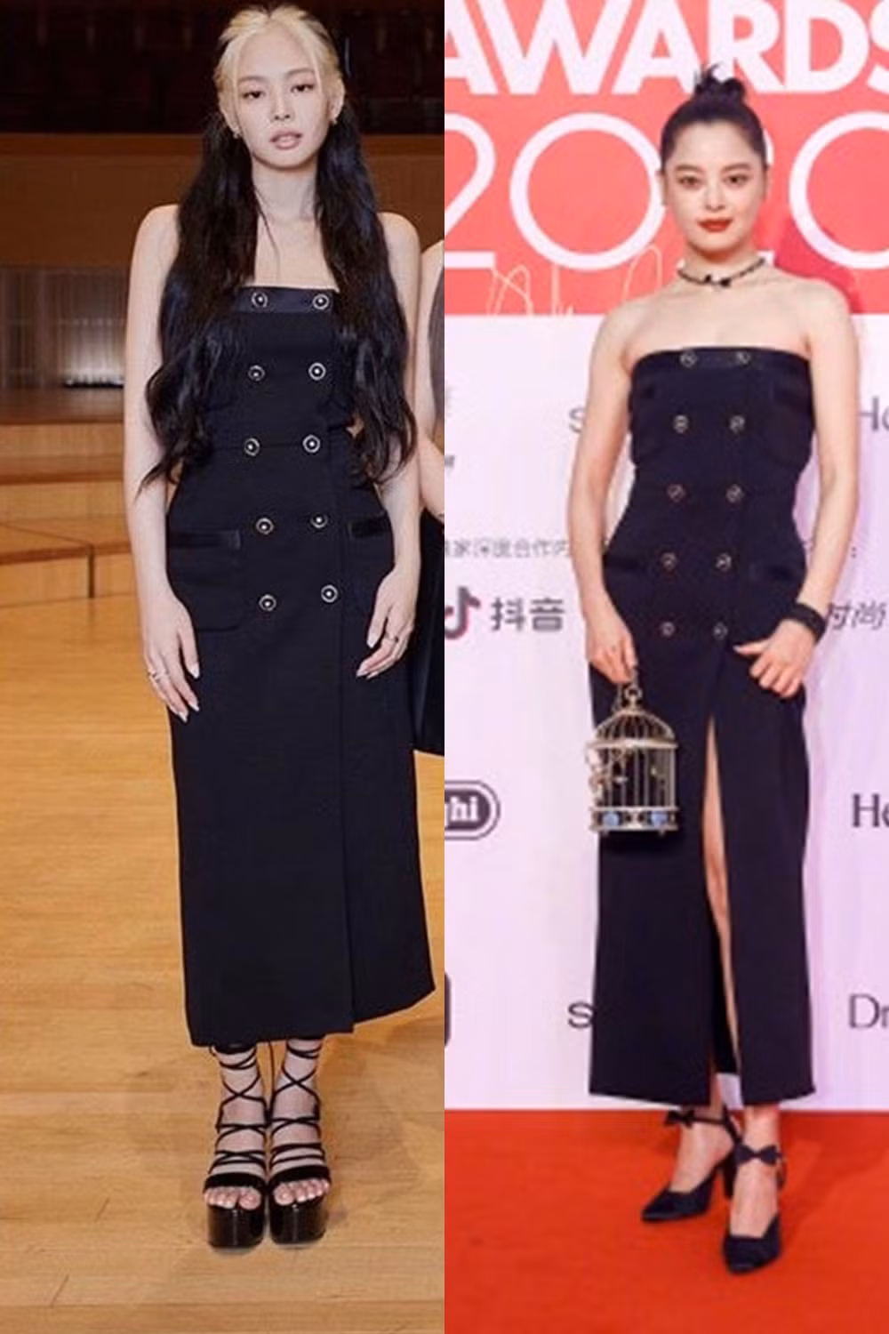 Hiếm hoi lắm mới thấy Jennie (BLACKPINK) chịu lép vế người khác khi đụng hàng đồ Chanel ảnh 7