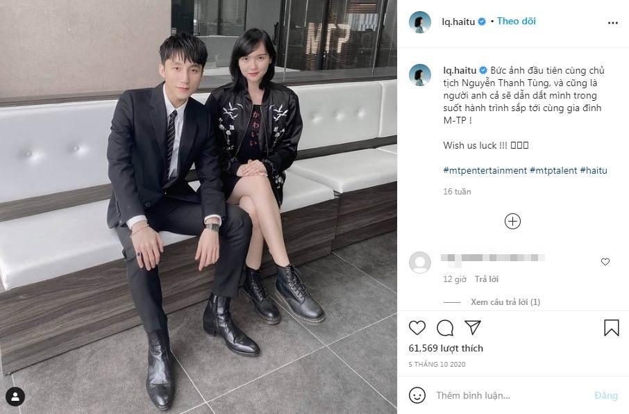 Hải Tú có thói quen để khoảng cách trước khi đặt dấu chấm câu Dù Sơn Tùng muốn dùng công việc để dập tắt ồn ào tình cảm thì rắc rối mới vẫn xuất hiện ảnh 9