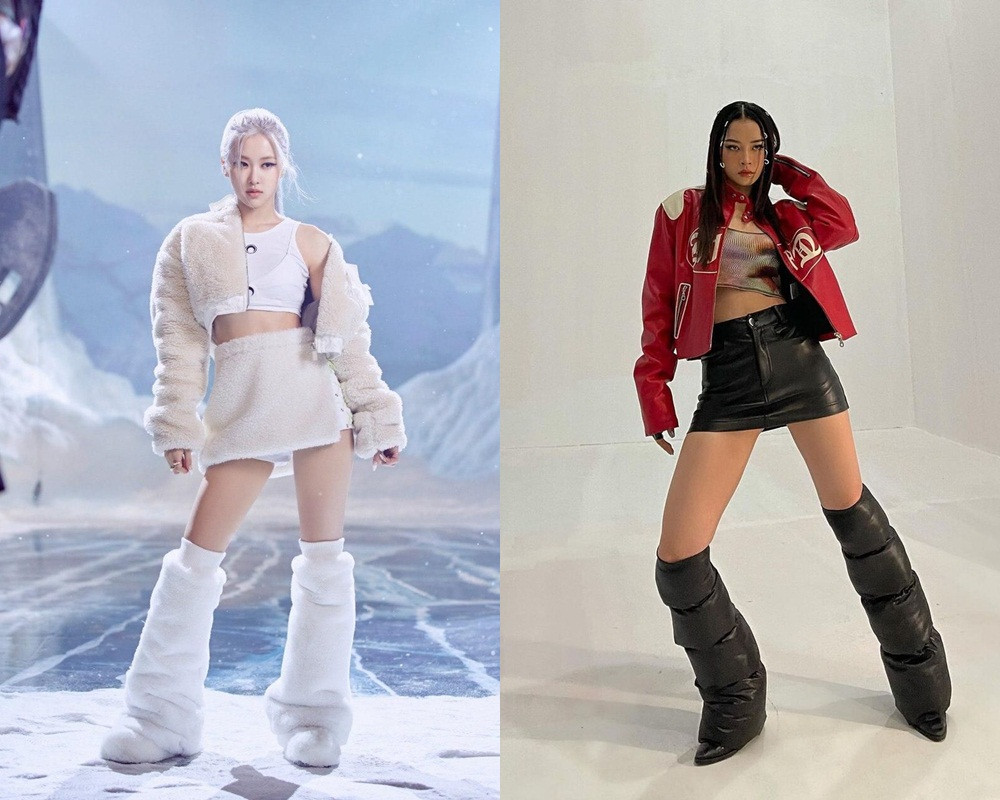 Đôi bốt áo phao “phản chủ” khiến Chi Pu vừa bị dìm dáng lại mang tiếng “sao chép” Rosé ảnh 6