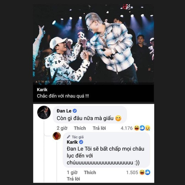 Karik thả thính, Binz đáp lời: Thế đã đủ đẩy thuyền cho “cặp đôi hoàn cảnh Kabinz”? ảnh 1