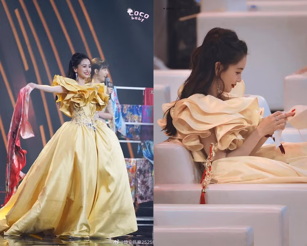 Đến cả “nữ hoàng thảm đỏ” Angela Baby cũng mắc lỗi trang phục vì ham lấn át người khác ảnh 2