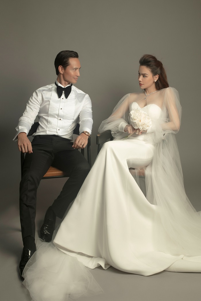 Soi váy cưới của Hồ Ngọc Hà trong bộ ảnh “rất giống ảnh cưới”: Đơn giản mà cực kiêu sa! ảnh 2