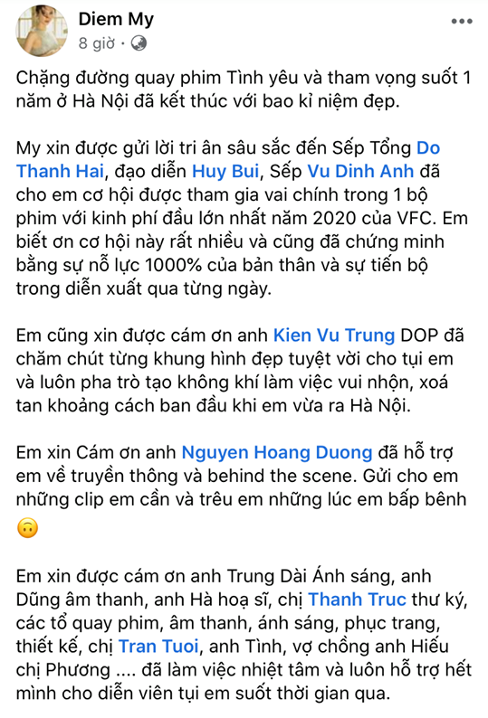 Vì đâu Diễm My 9X và Nhan Phúc Vinh (Tình Yêu & Tham Vọng) lơ nhau trên mạng xã hội? ảnh 4