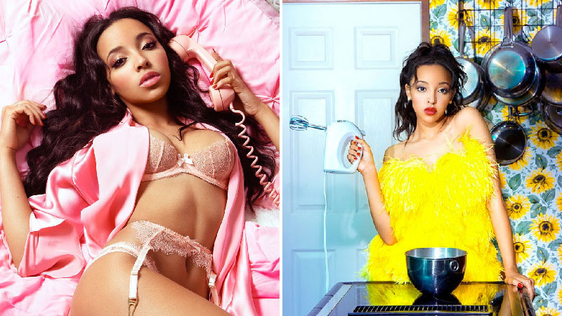Nữ ca sĩ Tinashe mặc xuyên thấu lộ nội y gây 'nhức mắt' ảnh 7