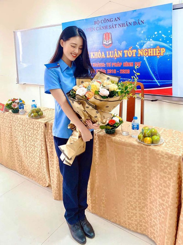 Nữ sinh 2 lần thi hoa hậu, tốt nghiệp Học viện Cảnh sát loại giỏi ảnh 5
