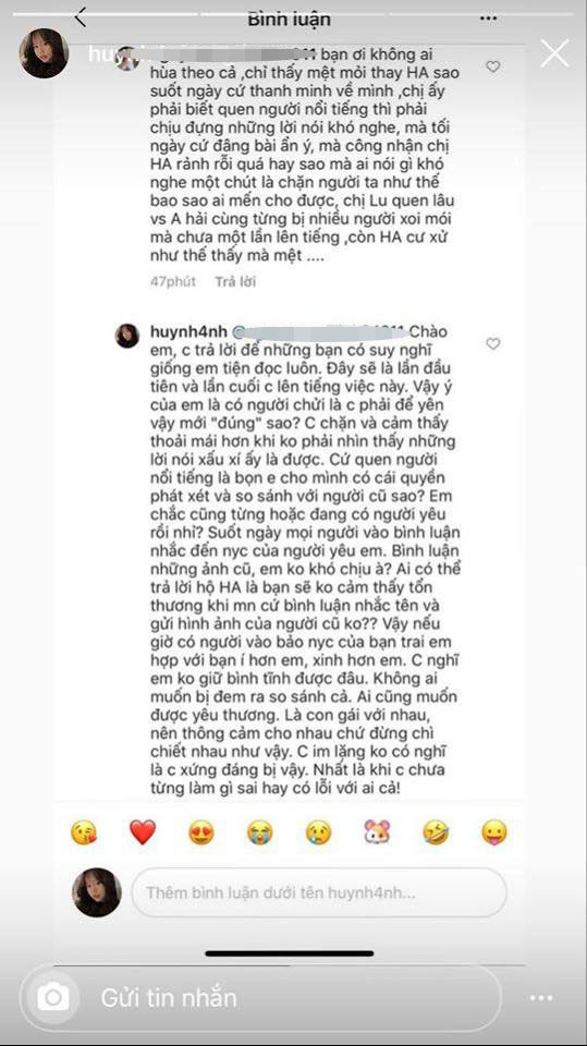 Huỳnh Anh lần đầu đáp trả dân mạng vì bị so sánh với người cũ của Quang Hải ảnh 2