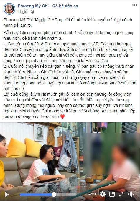 Phương Mỹ Chi trực tiếp làm việc với anti-fan ‘nguyền rủa’ ông bà ảnh 1