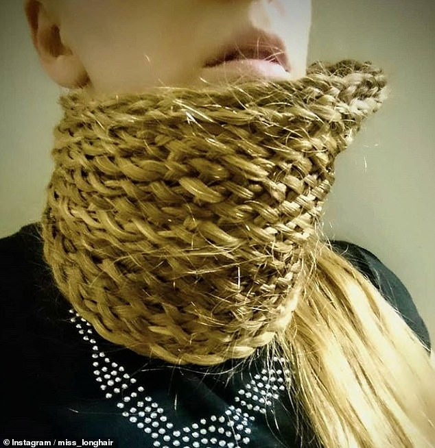 Choáng với má tóc dài gần 1m60 của nàng Rapunzel đời thực ảnh 4