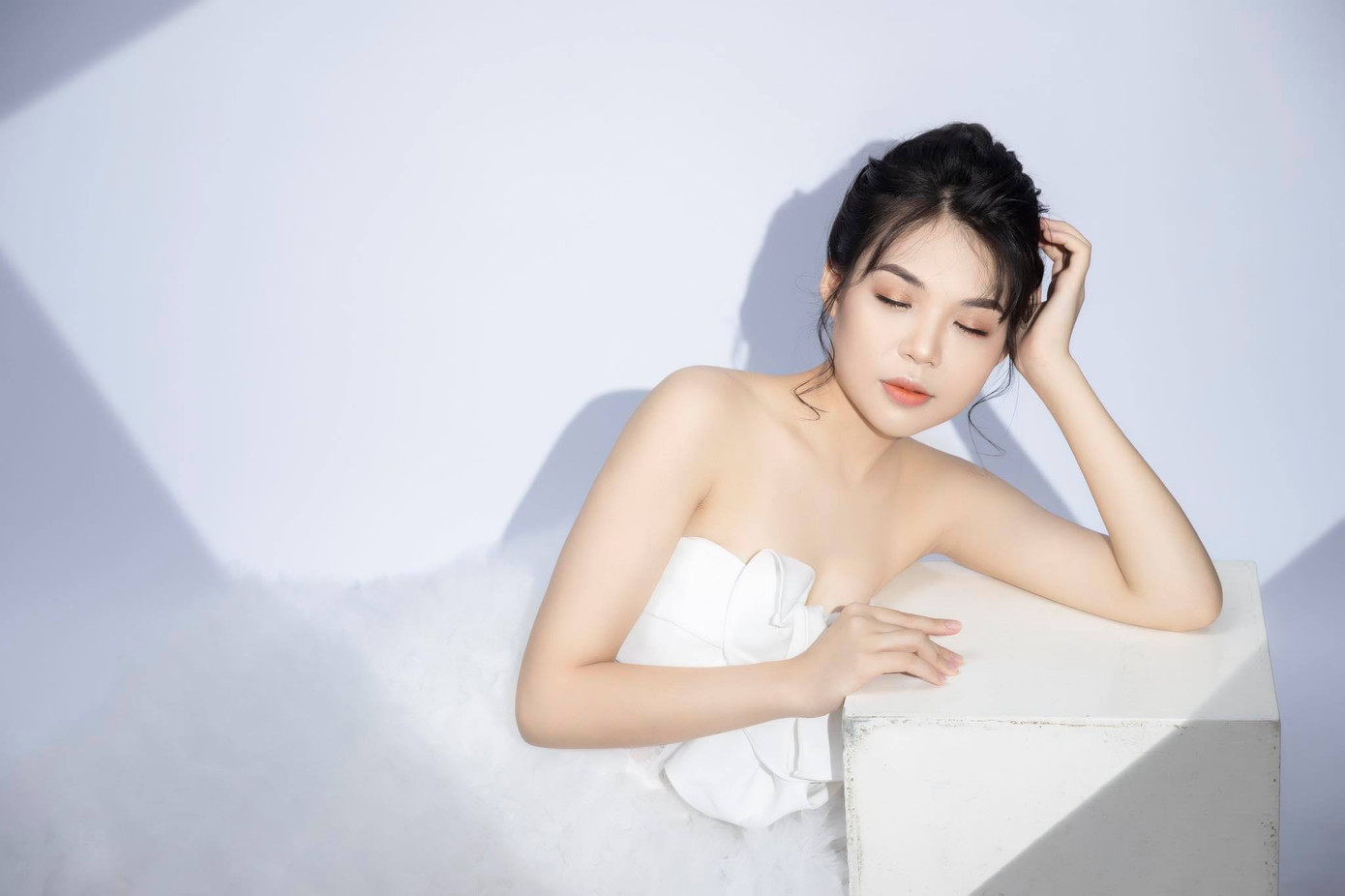 Nhan sắc cô gái dân tộc Nùng là sinh viên Đại học Ngoại thương dự thi HHVN 2020 ảnh 4