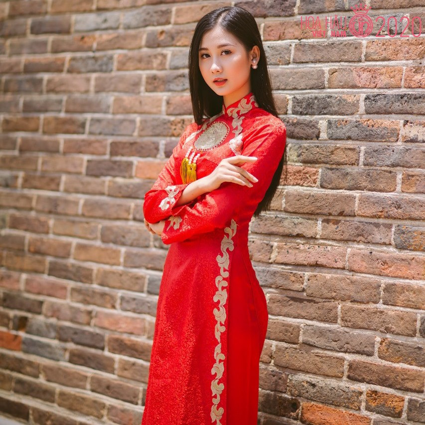 Nhan sắc gây mê của Á khôi Đại học Huế dự thi Hoa hậu Việt Nam 2020 ảnh 6