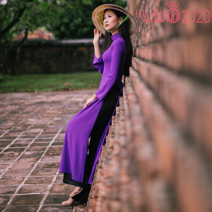 Nhan sắc gây mê của Á khôi Đại học Huế dự thi Hoa hậu Việt Nam 2020 ảnh 7