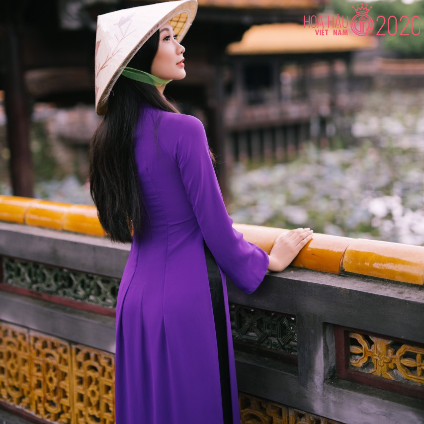 Nhan sắc gây mê của Á khôi Đại học Huế dự thi Hoa hậu Việt Nam 2020 ảnh 8