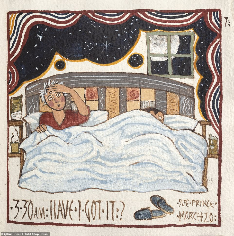 Bộ tranh kể về một năm 'ác mộng' tách biệt với xã hội do COVID-19 ảnh 4