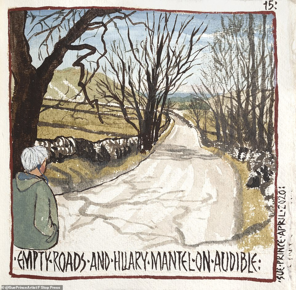 Bộ tranh kể về một năm 'ác mộng' tách biệt với xã hội do COVID-19 ảnh 7