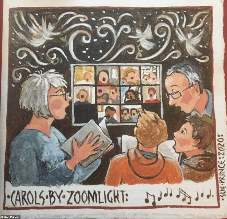 Bộ tranh kể về một năm 'ác mộng' tách biệt với xã hội do COVID-19 ảnh 14