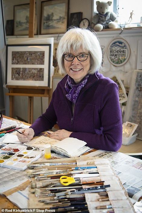 Bộ tranh kể về một năm 'ác mộng' tách biệt với xã hội do COVID-19 ảnh 1