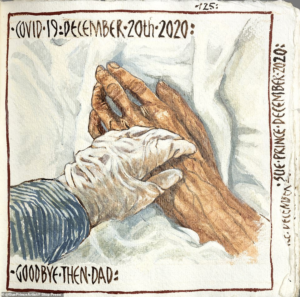 Bộ tranh kể về một năm 'ác mộng' tách biệt với xã hội do COVID-19 ảnh 15