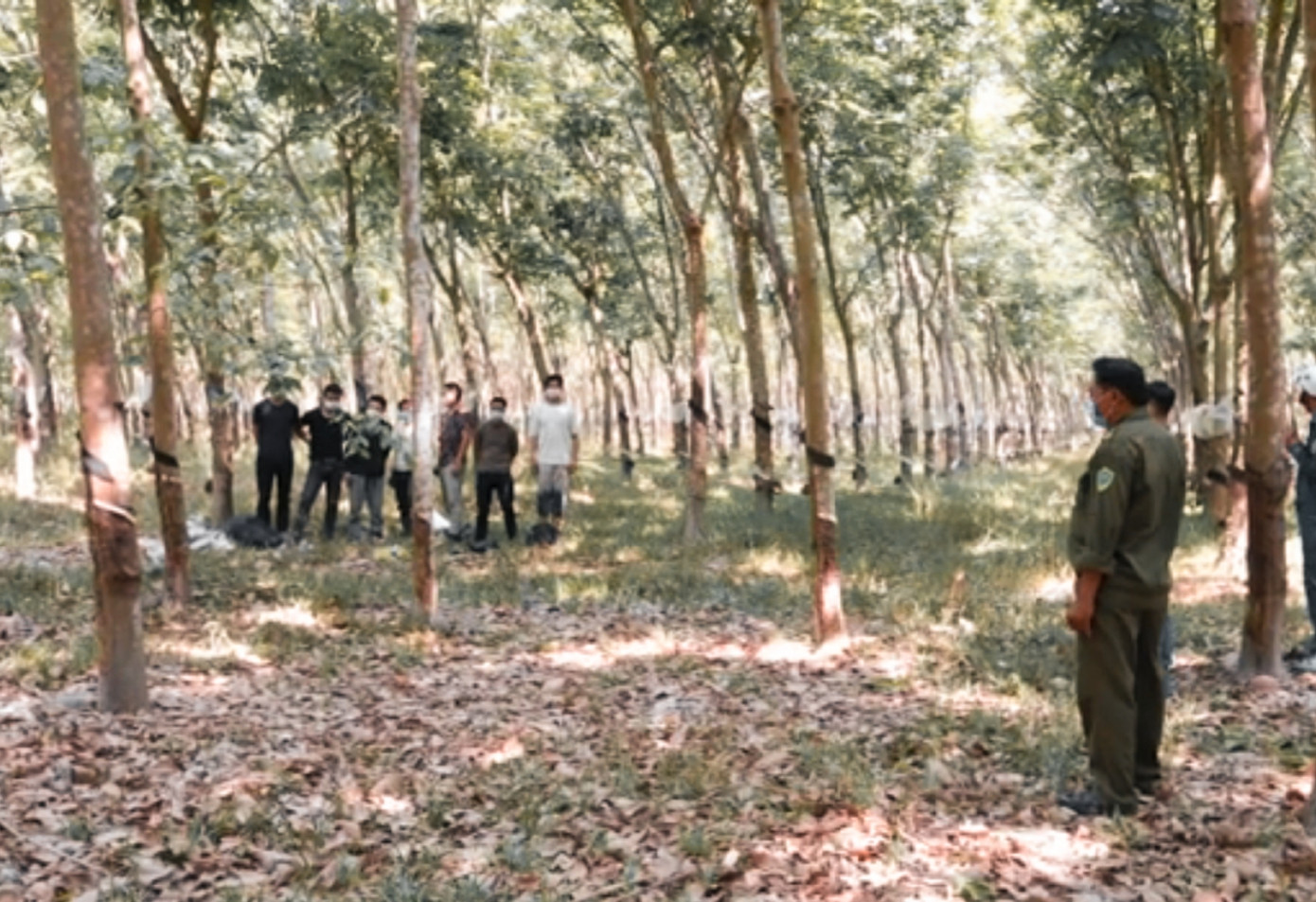 Tây Ninh phát hiện 16 người Trung Quốc nhập cảnh trái phép ảnh 1