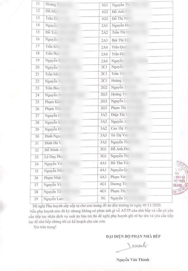 39 học sinh Newton bị “cắt cơm” bán trú vì phụ huynh “phát ngôn không đúng“? ảnh 3