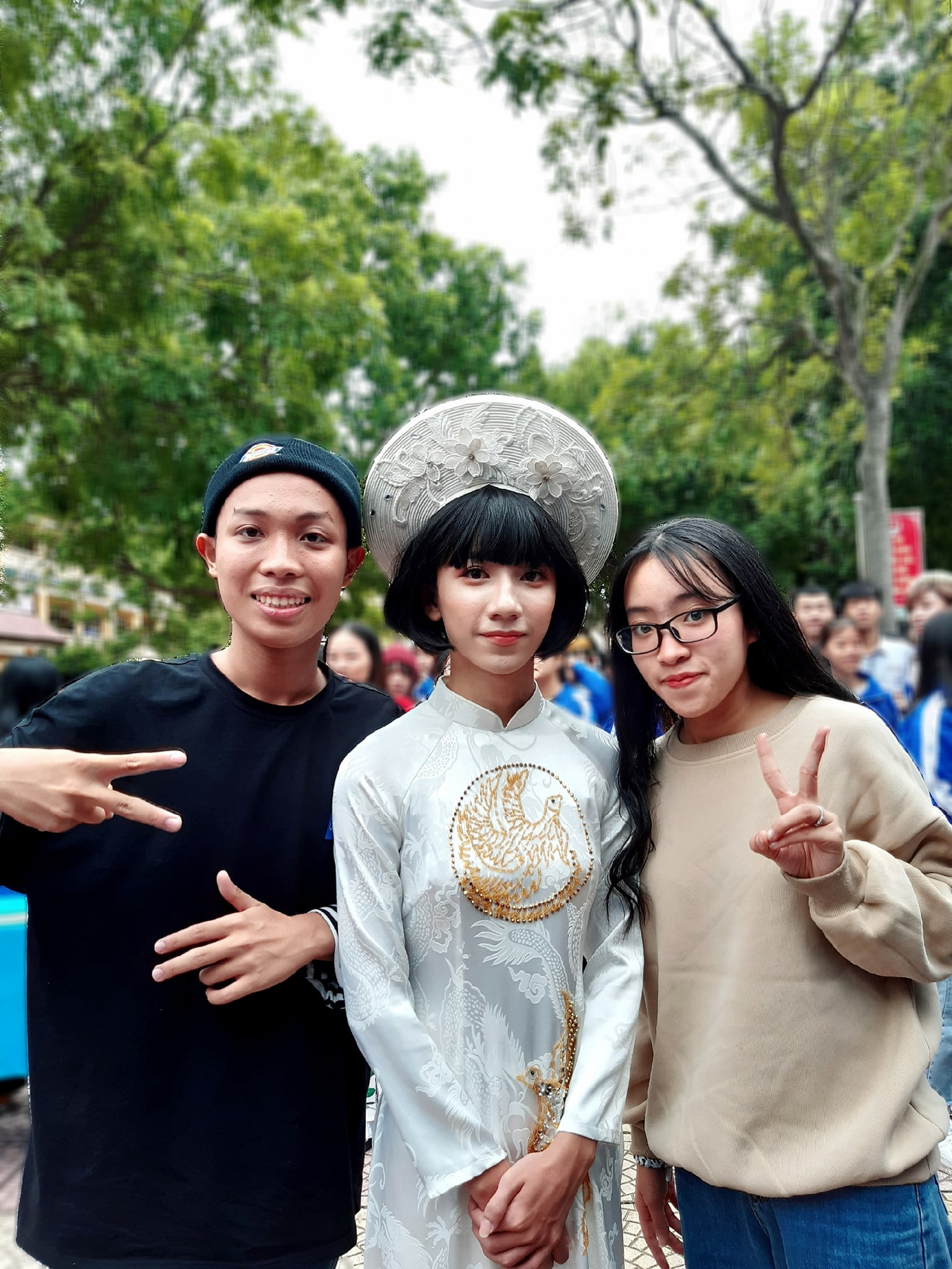 Giả gái xinh xuất thần, chàng Á khôi THPT Lý Nhân Tông khiến dân tình “phát sốt“ ảnh 7