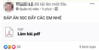 Toàn cảnh vụ thầy giáo Toán bị tố “giải đề hộ” giúp học sinh gian lận trong kỳ thi thử ảnh 2