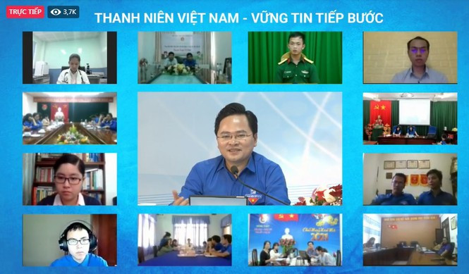 Chương trình đối thoại thu hút nhiều bạn trẻ xem trực tiếp qua Zoom, từ các tỉnh, thành đoàn, đoàn trực thuộc, các bạn thanh niên tiêu biểu ở trong và ngoài nước. (Ảnh: TPO) Người trẻ khởi nghiệp: Không nên theo xu hướng mà chưa có sự chuẩn bị kỹ càng ảnh 2