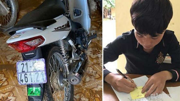 Xử phạt thanh niên lái xe bằng chân đổ đèo Khau Phạ ảnh 1