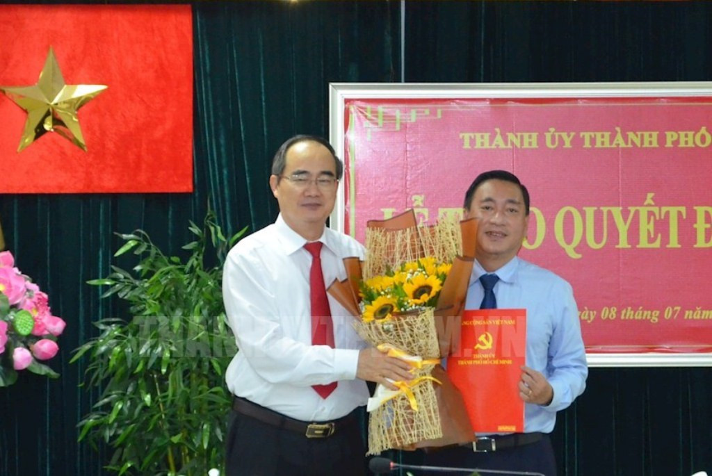 Giám đốc Sở Công Thương TPHCM làm Bí thư Quận ủy quận 3 ảnh 1