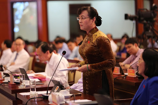 Bà Nguyễn Thị Quyết Tâm: ‘Tiếp xúc cử tri lần này đau lòng lắm!’ ảnh 1