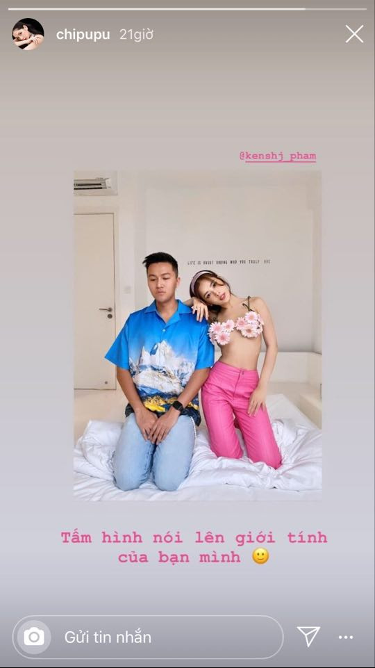 Chi Pu ‘đốt mắt’ fans với nội y hoa ảnh 2