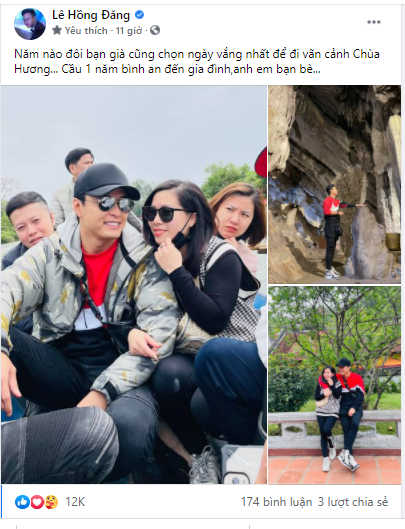 Hồng Đăng tình tứ ngọt lịm bên bà xã ảnh 1