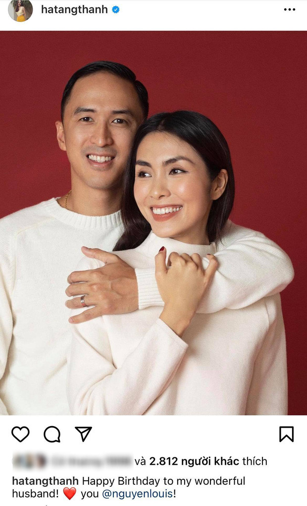 Tăng Thanh Hà tung ảnh “ngọt lịm”, hiếm hoi nói lời đặc biệt về ông xã ảnh 1