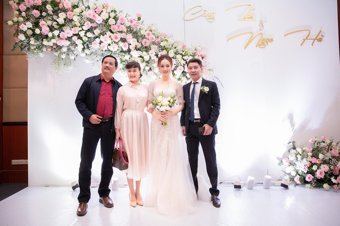 Con trai viết lời ý nghĩa tặng NSND Công Lý trong ngày cưới ảnh 5